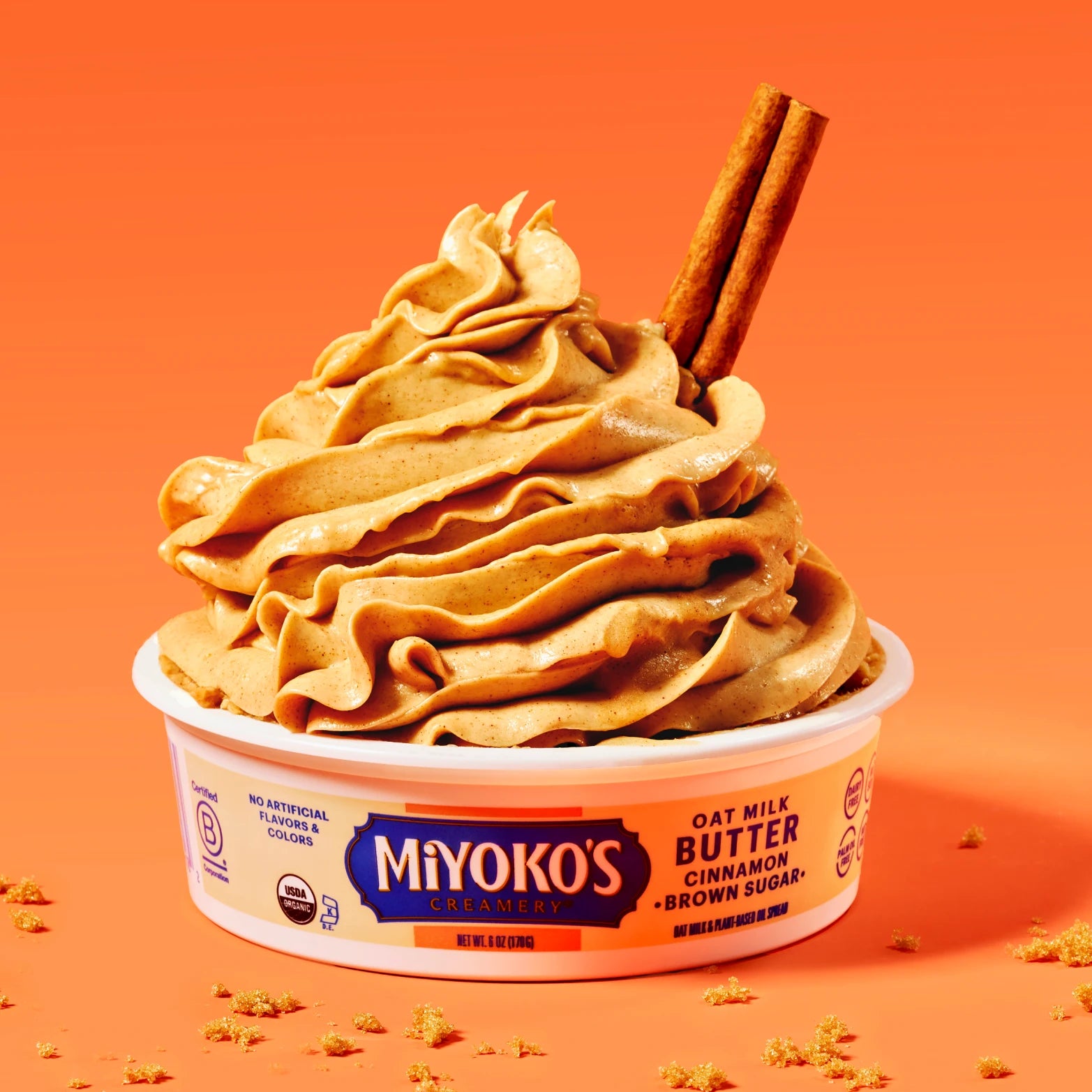 Cinnamon Brown Sugar, Oat Milk Butter – Miyoko's Creamery