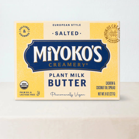 Salted, European Style Cashew Milk Butter