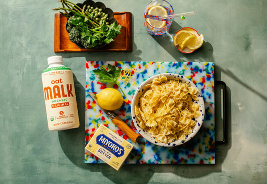 Miyoko's x MALK Savory Lemon Pasta