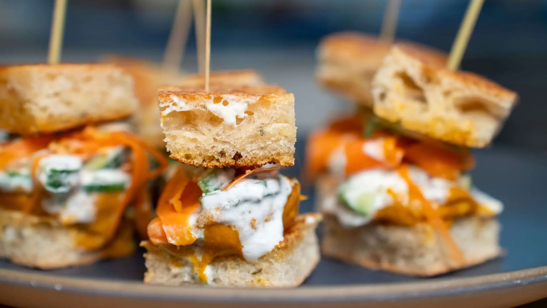 Turnip Tikka Slider (Vegan)
