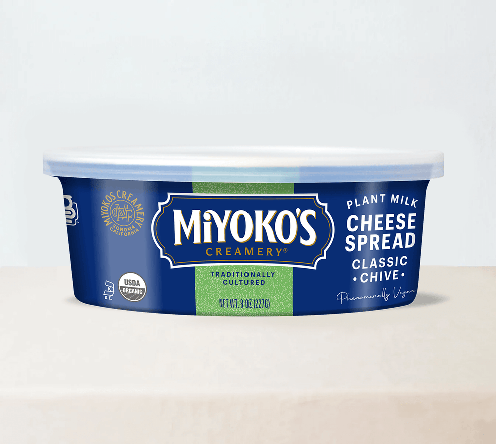 Miyoko's Classic Chive Cheese Spread Miyoko's Creamery